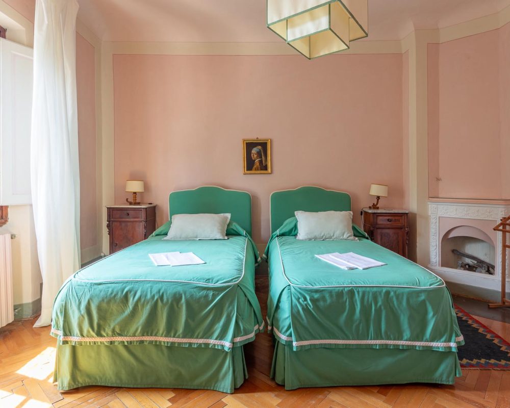 Room Verde - Villa di Tizzano Luxury Holidays in Tuscany